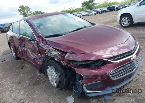 2016 Chevrolet Malibu Ls z USA, uszkodzony, nr VIN 1G1ZB5ST7GF211105